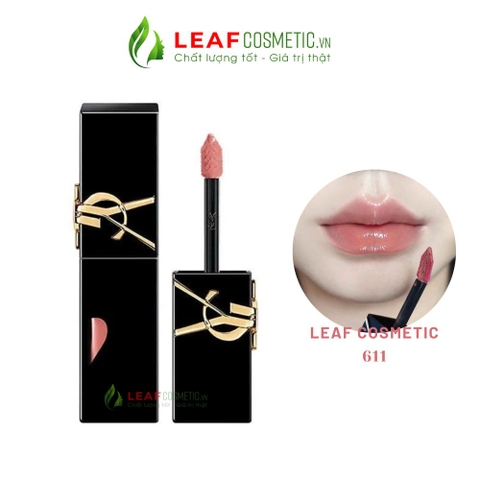 Son Kem Bóng YSL The Inks Vinyl Cream 611 Mauve Provocation – Màu Hồng Khói