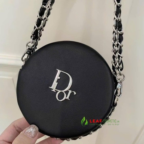 Túi Đeo Chéo Dior Beauty VIP Dáng Tròn Màu Đen
