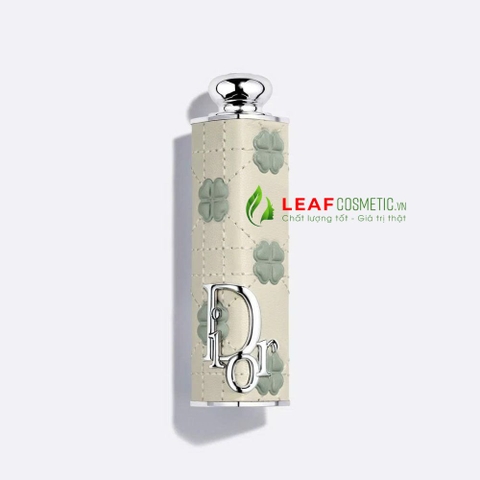 Vỏ Son Dior Addict Case Limited Edition - Bản Cỏ 4 Lá Màu Xanh