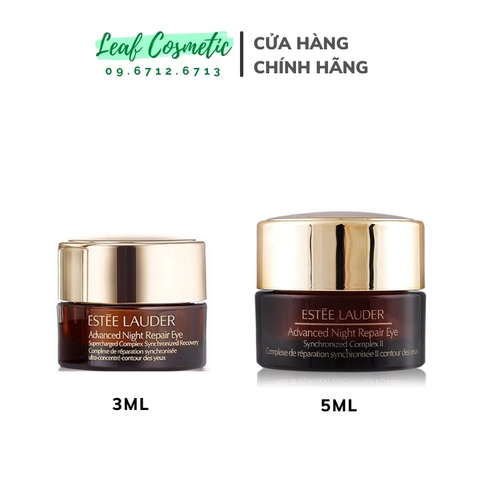 Kem Mắt Giảm Thâm Estee Lauder Advanced Night Repair Supercharged Complex Eye - 5ml Unbox