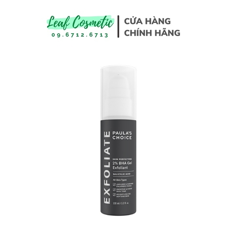 Gel loại bỏ tế bào chết Paula's Choice Skin Perfecting 2% BHA Gel Exfoliant