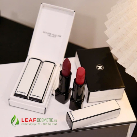 Set Quà Valentines 2 Son Chanel Limited Vỏ Trắng