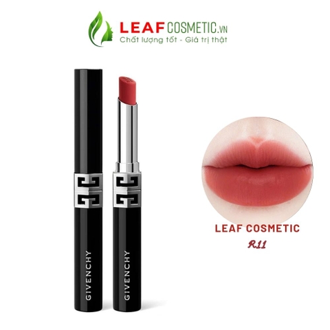 Son Thỏi Givenchy Le Rouge Velvet Matte R11 - Đỏ Thuần
