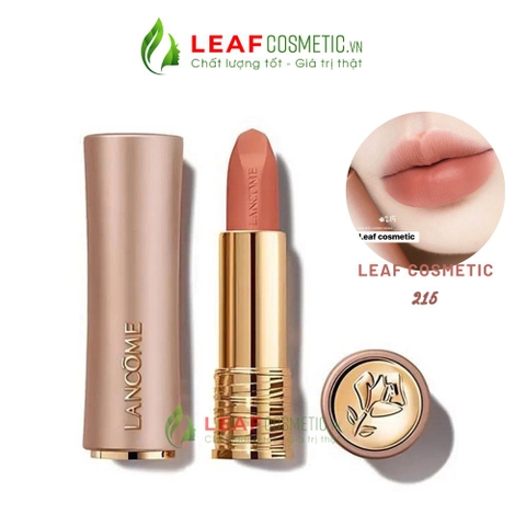 Son Thỏi Lancôme L'Absolu Rouge Intimatte 215 First Kiss - Cam Nude