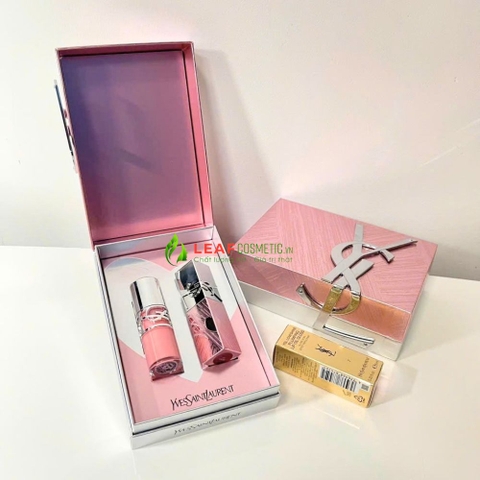 Set Quà YSL Loveshine Lip Oil 02 & Vinyl Cream Collector 610 – Phiên Bản Giới Hạn Lễ Thất Tịch 2026