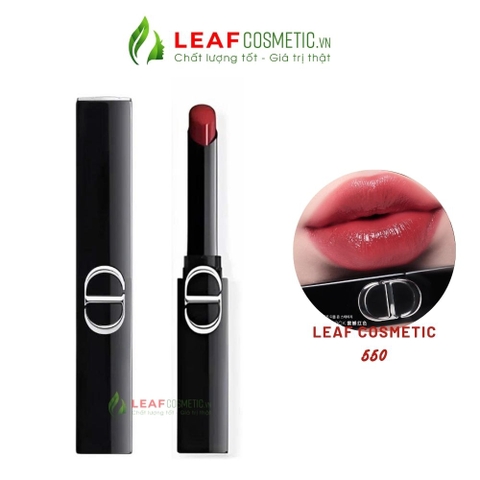 Son Thỏi Dior Rouge Dior On Stage 550 Red Shock Shine - Đỏ Gạch