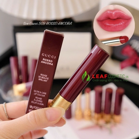 Son Dưỡng Gucci 509 Rosso Ancora – Valentine’s Limited 2026