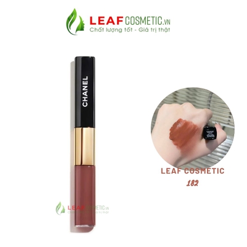 Son Kem Chanel Duo Ultra Tenue Liquid 182 Light Brown - Nâu Đất