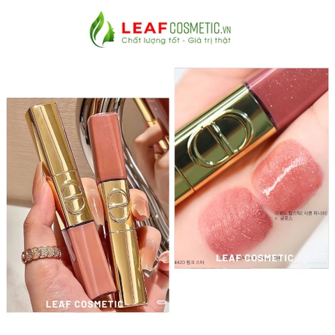 Son Kem Dior Rouge Dior Sequin Liquid Duo 420 - Hồng Ánh Sao (Limited Edition)