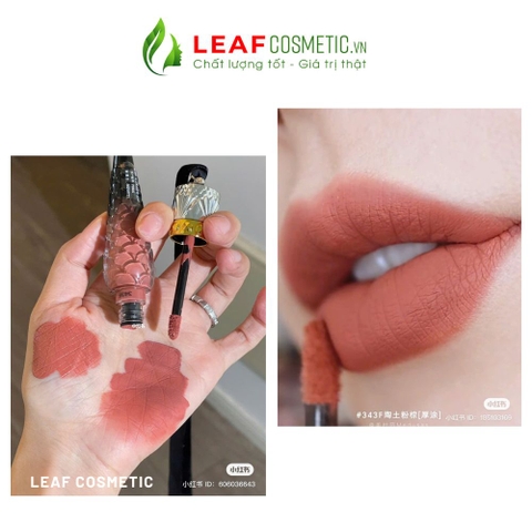 Son Kem Louboutin 343F Terakotakiss Hồng Cam Đất – Rouge Louboutin Matte Fluids