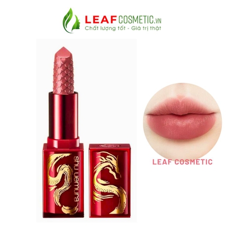 Son Shu Uemura Rouge Unlimited Kinu Matte Lip Color KM BG 933 - Cam Đất Ánh Đỏ (Vỏ Rồng Limited)