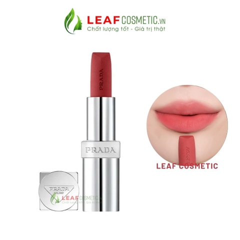 Son Thỏi Prada Monochrome Hyper Matte Lipstick B102 Sienne - Hồng Cam Đất