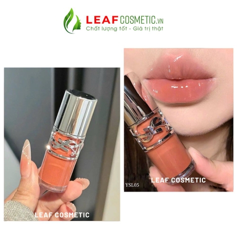 Son YSL Loveshine Plumping Lip Oil Gloss 05 California Sunshine - Cam Đào