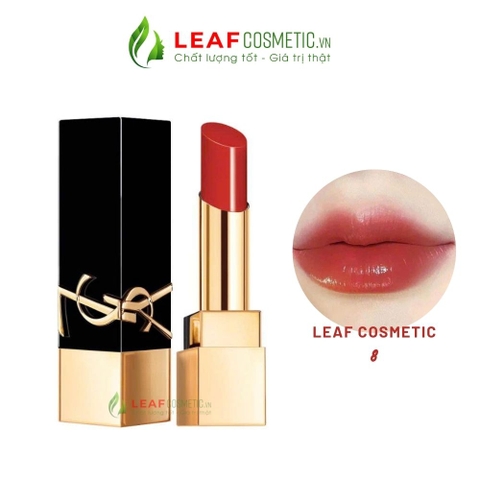 Son Thỏi YSL Rouge Couture The Bold 08 Fearless Carnelian - Cam Đỏ Đất