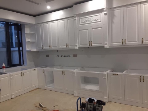 Gỗ tự nhiên sồi mỹ,sơn bệt trắng cánh soi