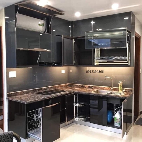 MDF phủ melamine cánh acrylic