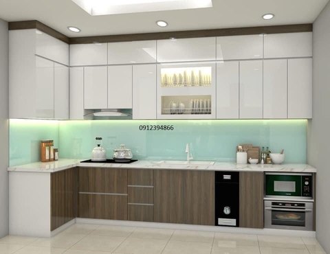 MDF phủ melamine cánh acrylic