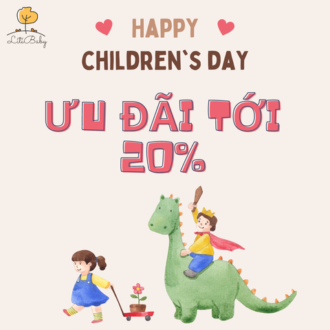 Đón Tết Thiếu Nhi - Mua Nhiều Giảm Lớn