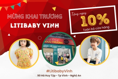 Tưng bừng khai trương LITIBABY VINH - Nghệ An