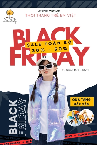 Black Friday 2025 - Cùng LITIBABY săn Deal cực hời !