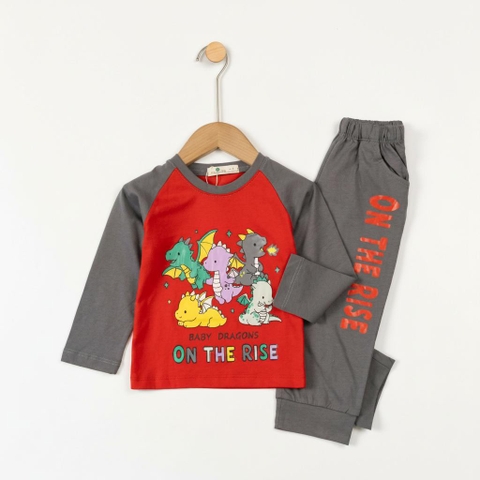 Bộ cotton trẻ em - bé trai ĐB004 2/10