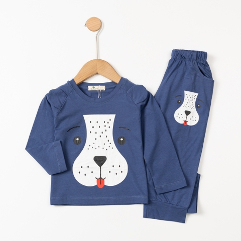 Bộ cotton trẻ em - bé trai ĐB003 2/10