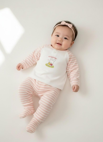 Bộ cotton TE - bé trai ĐB007 9/36-sơ sinh