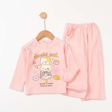Bộ cotton TE-bé gái ĐG003 2/10 TSD05