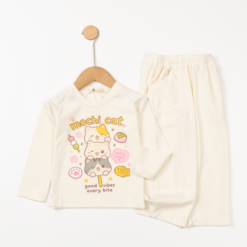 Bộ cotton TE-bé gái ĐG003 2/10 TSD05