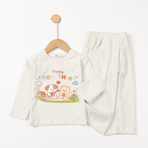 Bộ cotton TE-bé gái ĐG003 2/10 TSD05