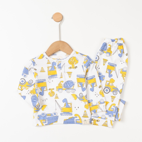 Bộ cotton TE-bé trai ĐB007 9/36m sơ sinh