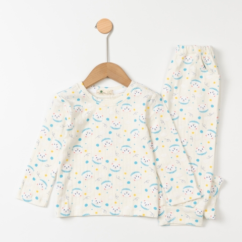 Bộ cotton TE- bé gái ĐG002 2/10 TSD13