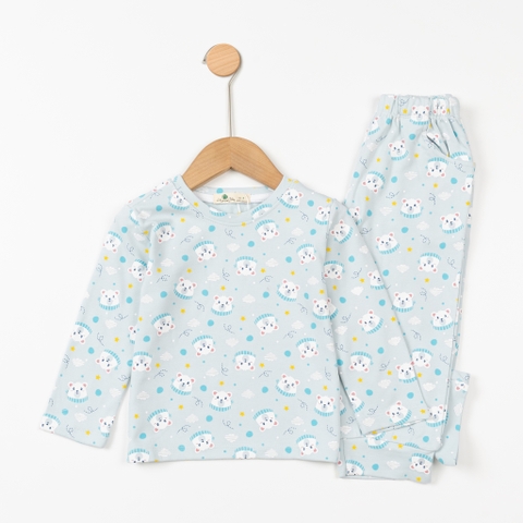 Bộ cotton TE- bé gái ĐG002 2/10 TSD13