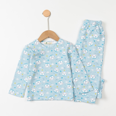 Bộ cotton TE- bé gái ĐG002 2/10 TSD13