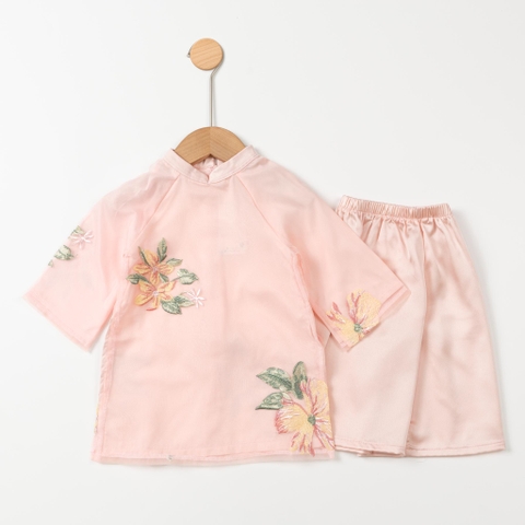 Áo dài trẻ em - AD08 9/36month
