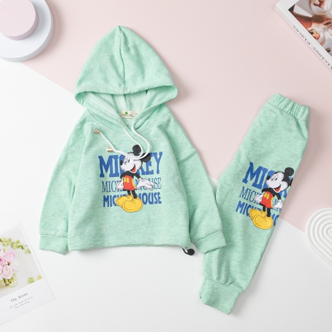 Bộ BG nỉ mũ Mickey 3/10