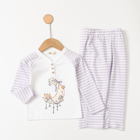 Bộ cotton trẻ em-bé gái ĐG003 2/10