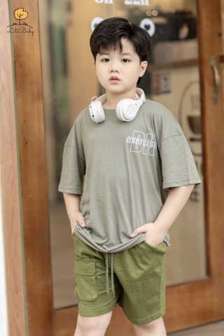 Áo cotton BT ngắn tay 8/14 x24