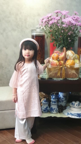 Áo dài tay voan size 6-10T x20