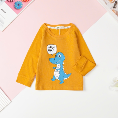 Áo Bé trai cotton thu đông in hình size 2/8T x24