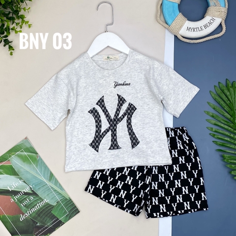 Bộ cotton NY BT, BG 2/8