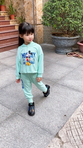 Bộ BG nỉ mũ Mickey 3/10