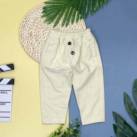 QHC01-Quần Bt 2 cúc size 9m -7y