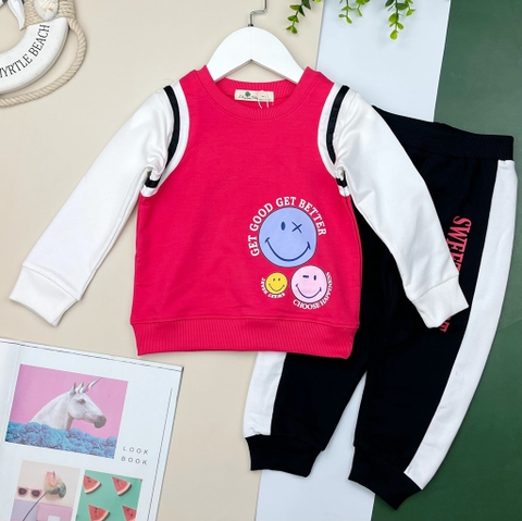 Bộ nỉ mặt cười 2/8 BNC