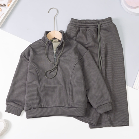 Bộ thời trang trẻ em- F07 6/14 nỉ lót lông