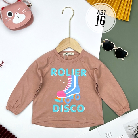 Áo cotton trẻ em - Chun tay Bé Gái