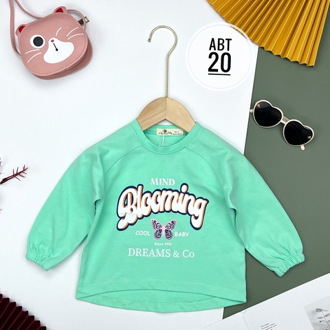 Áo cotton trẻ em - Chun tay Bé Gái