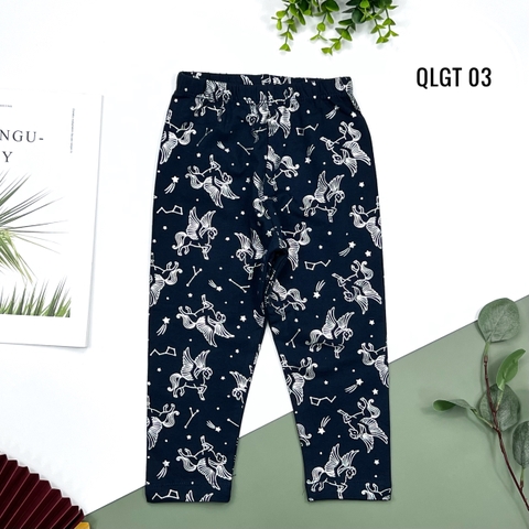 Quần legging dài thu đông 9/14T