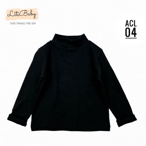 Áo cotton cổ 3 phân trẻ em size đại 8/16