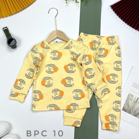 Bộ cotton PC họa tiết bé trai, bé gái 3/10(lô 3)